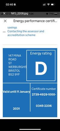 EPC Certificate