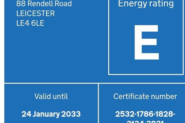 EPC Certificate